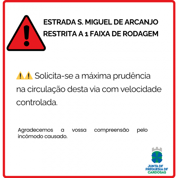 Estrada S&atilde;o Miguel de Arcanjo RESTRITA 