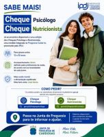 Cheques Psic&oacute;logo e Cheques Nutricionista para crian&ccedil;as e jovens entre os 12 e os 35 anos