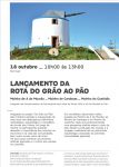 Lan&ccedil;amento da Rota Gr&atilde;o Ao P&atilde;o 