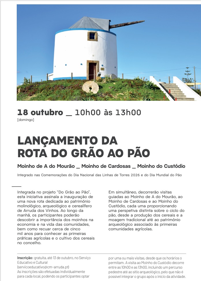 Lan&ccedil;amento da Rota Gr&atilde;o Ao P&atilde;o 