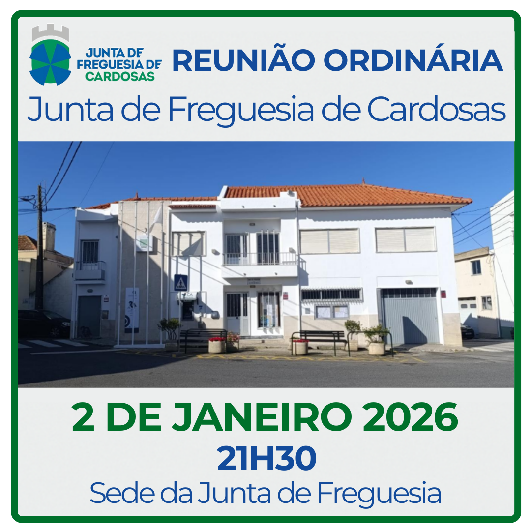Reuni&atilde;o Ordin&aacute;ria de Junta de Freguesia