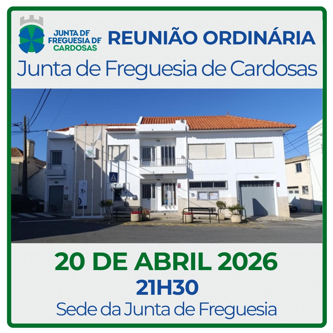 Reuni&atilde;o ordin&aacute;ria Junta de Freguesia 