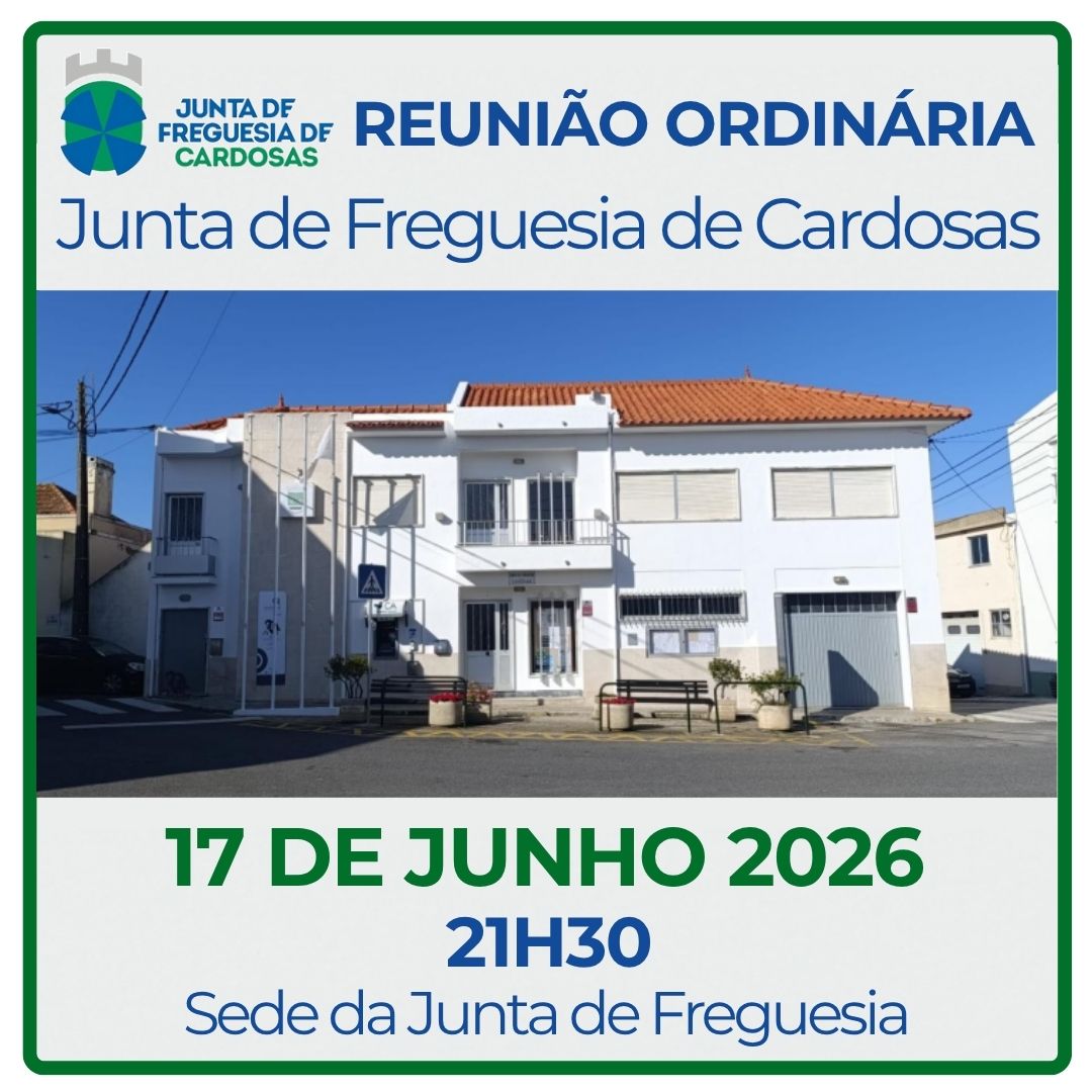 Reuni&atilde;o ordin&aacute;ria Junta de Freguesia 