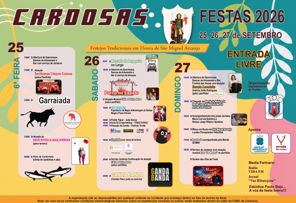 Festejos em Honra de S&atilde;o Miguel Arcanjo 